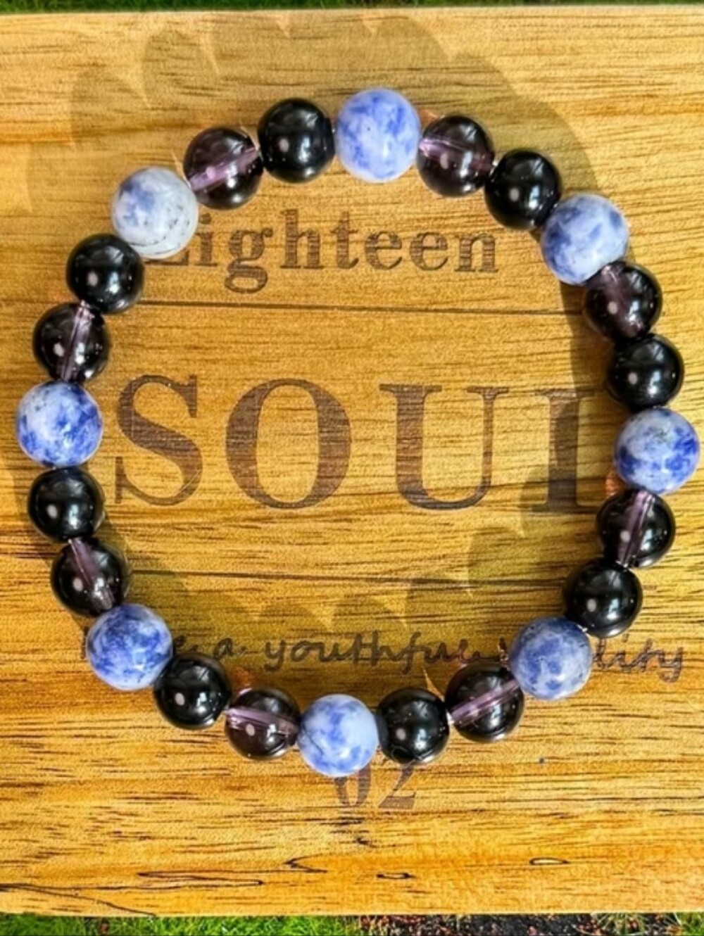 ✨Empath Shield • Protection • Calm Energy Bracelet✨Good Weight Grounding
